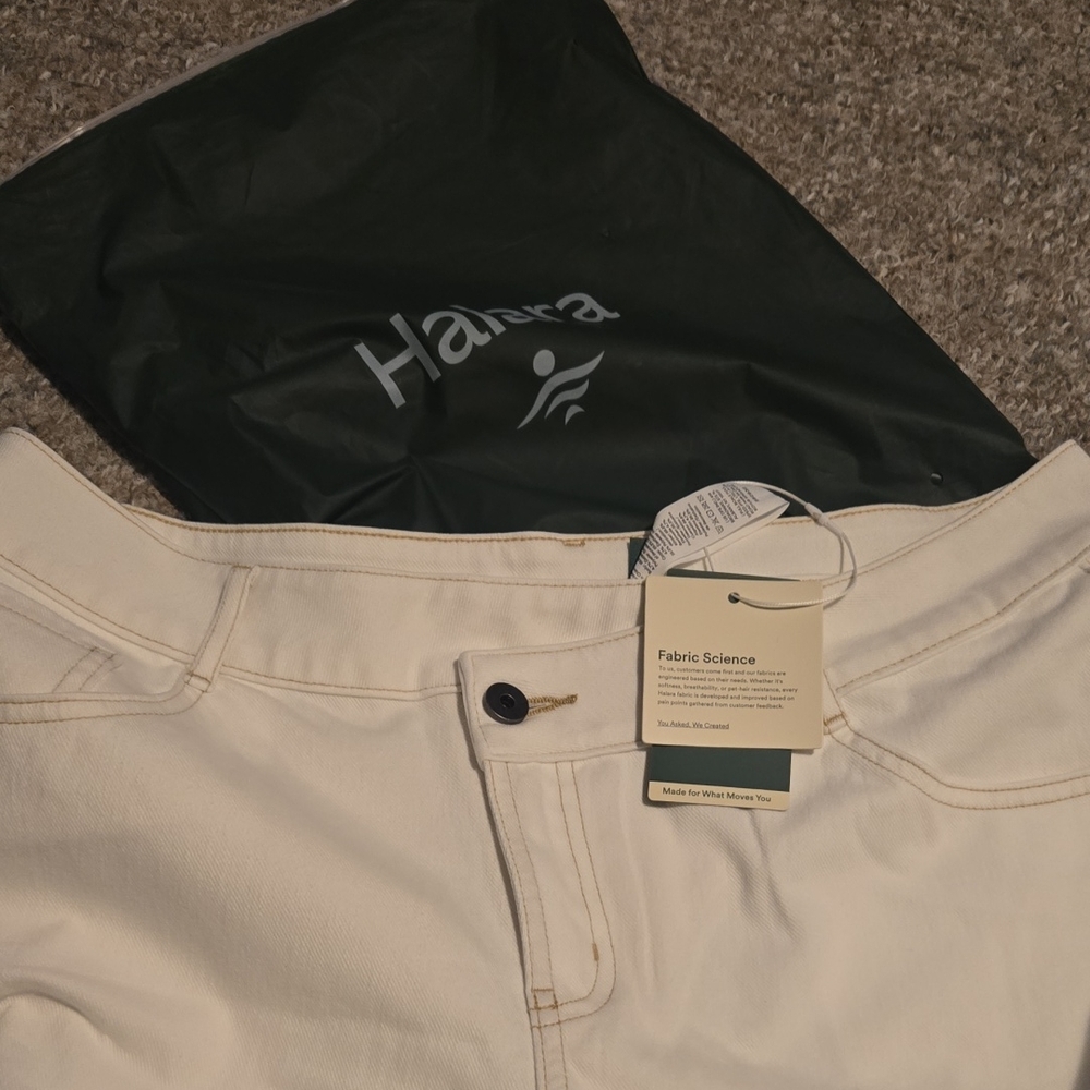 Halara Flex™ Asymmetric Low Rise Baggy Wide Leg Washed Casual Jea